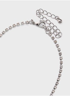 Ella Limited Edition Diamante Floral Necklace  - Image 3