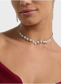 Ella Limited Edition Diamante Floral Necklace  - Image 4