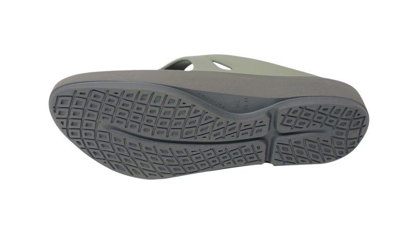 doubleu Recovery Slipper|Soft Doctor Anti-Skid Slipper for Men|Painted Classic|Slides, Flip-Flops, Chappals (9,Carbon+Light+Grey) - Image 5
