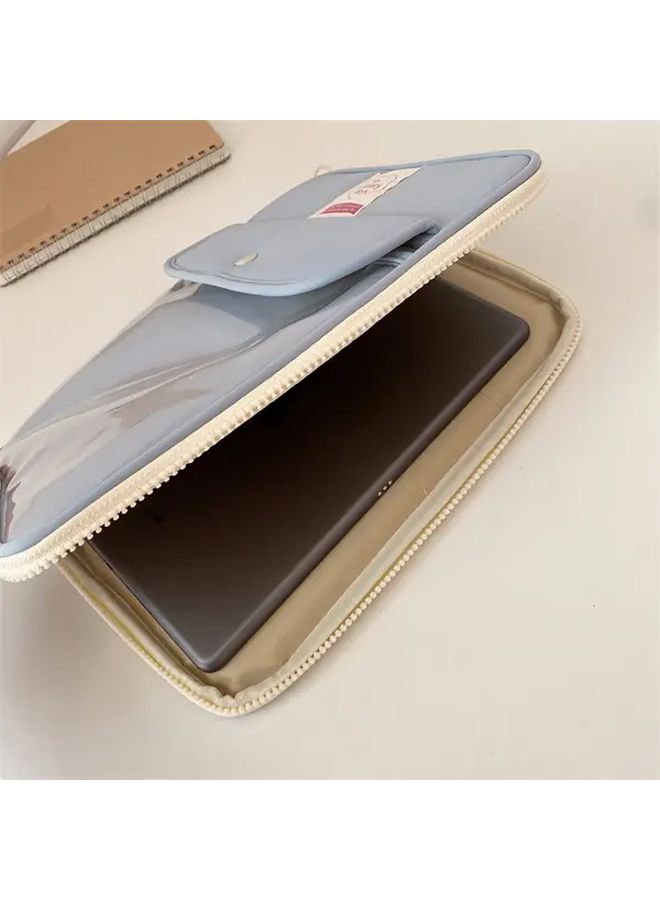 حقيبة صدمات بيضاء متعددة الوظائف لجهاز iPad اللوحي مقاس 11 بوصة، منظِّم حقيبة حمل - Image 4
