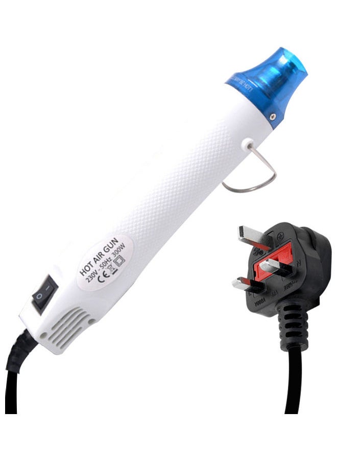 NIBEMINENT Multifunctional Handheld DIY Air Heater White / Blue 26x5.5x8.5cm  - Image 1