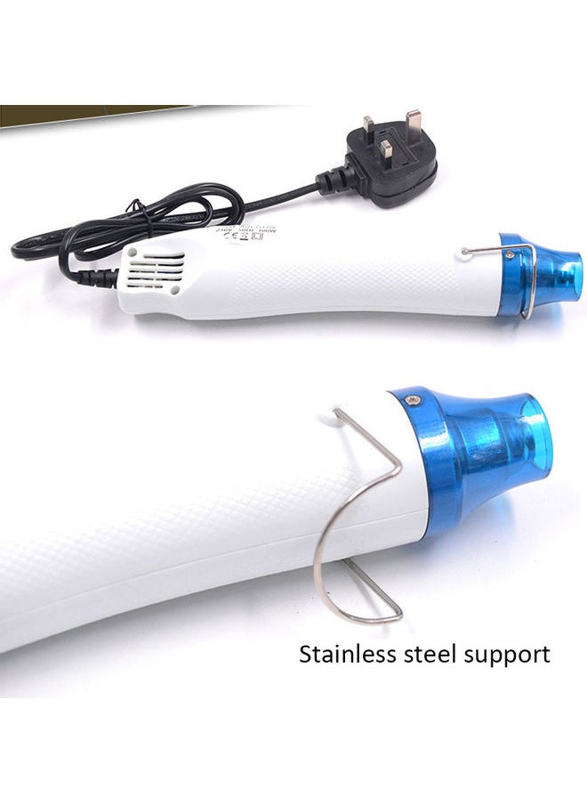NIBEMINENT Multifunctional Handheld DIY Air Heater White / Blue 26x5.5x8.5cm  - Image 4