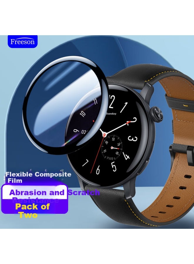 Freeson Screen Protector For Vivo Iqoo Watch, Hd Anti-Scratch Full Screen Coverage Composite Film [2-Pack] - Image 1