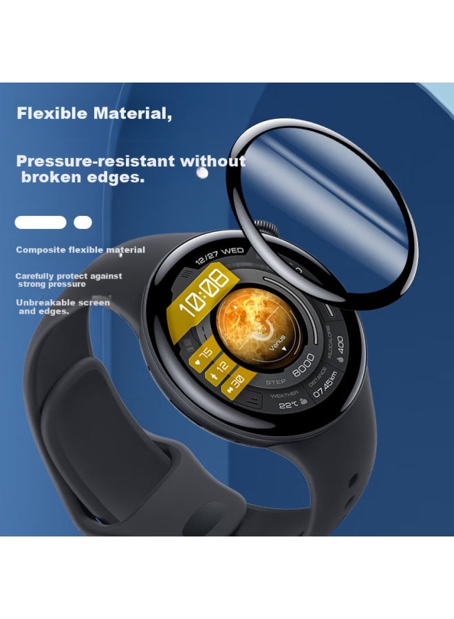 Freeson Screen Protector For Vivo Iqoo Watch, Hd Anti-Scratch Full Screen Coverage Composite Film [2-Pack] - Image 4