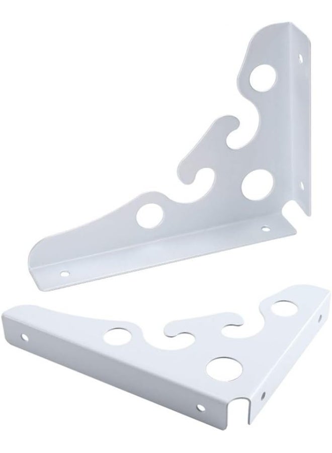 NJM Multi Use Shelf Bracket 8inch as Per Photos, 2 pieces - Image 1