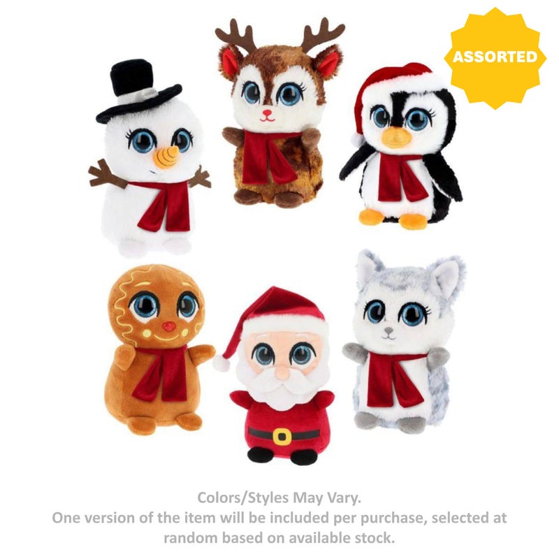 Keel Toys Motsu Christmas Plush Toy (14 cm, Assorted) - Image 1