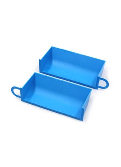 Air Intake Scoops, 2PCS Dynamic Cold Air Intake Systems Replacement for BMW E90 E91 E92 E93 (Blue)