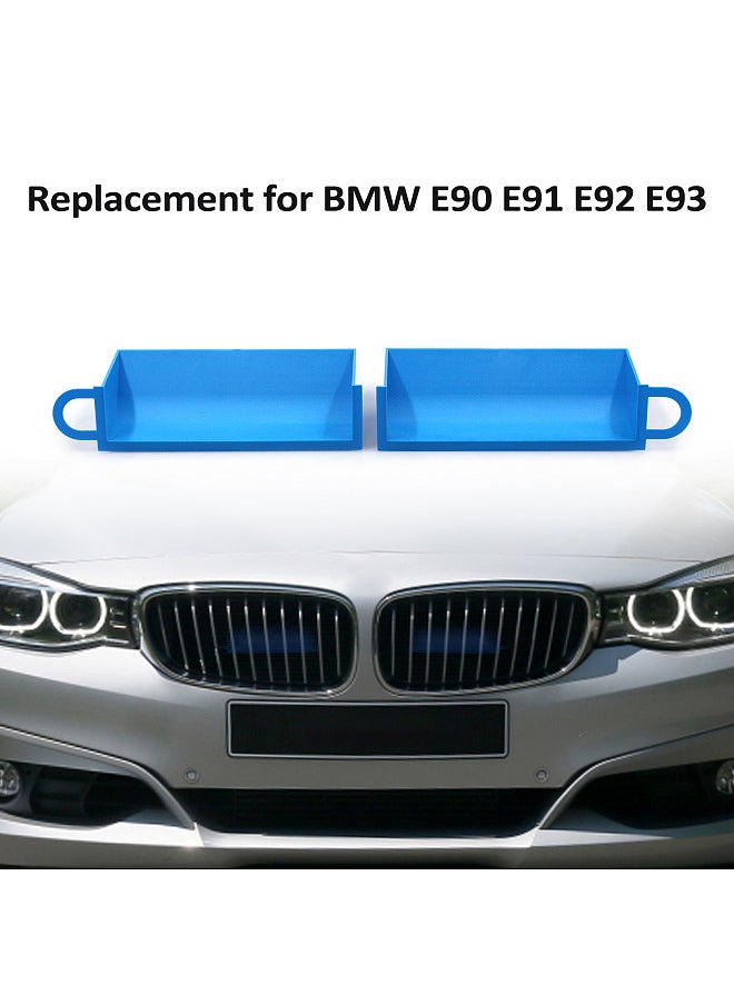 Generic - Air Intake Scoops, 2PCS Dynamic Cold Air Intake Systems Replacement for BMW E90 E91 E92 E93 (Blue) - Image 1