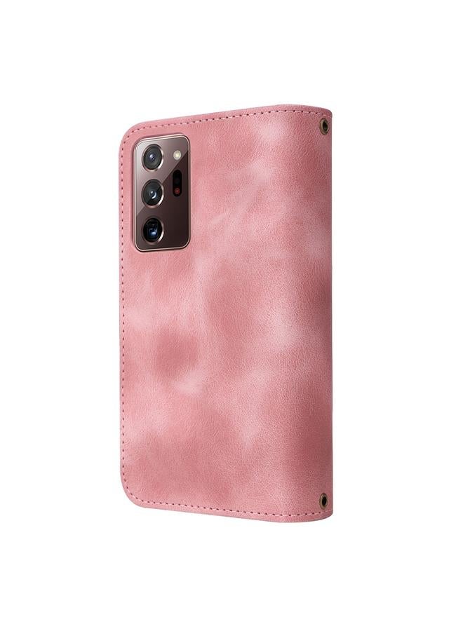 erorex Case For Samsung Galaxy Note20 Ultra Multifunctional Card Slot Zipper Wallet Leather Phone Case - Image 3