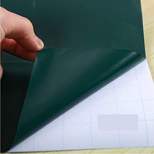 HOUSE HATCH Green Chalkboard Wall Sticker, Vinyl Removable Decal with 5 Chalks, 45x200cm, for Home, School, Office, Kitchen, Kids - Image 2