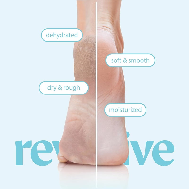 innerest Original Derma Beauty Foot Mask 6 Pairs Repairing Hemp Seed Foot Masks Body Exfoliator Moisturizing Foot Mask Callus Remover Foot Bath Pedicure Supplies for Beauty Personal Care - Image 2