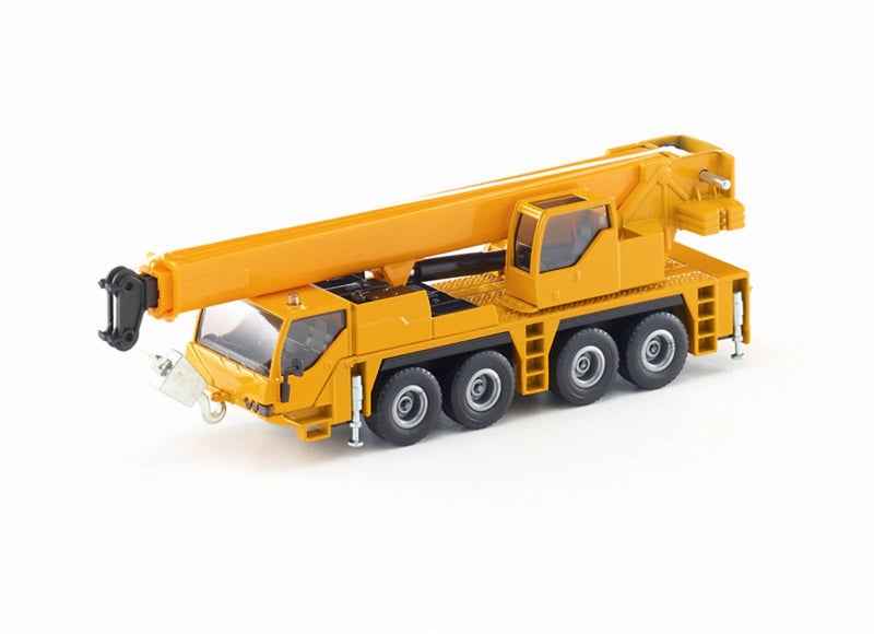 siku 2110 Crane Truck 1:55 Metal/Plastic Yellow Telescopic Boom - Image 1