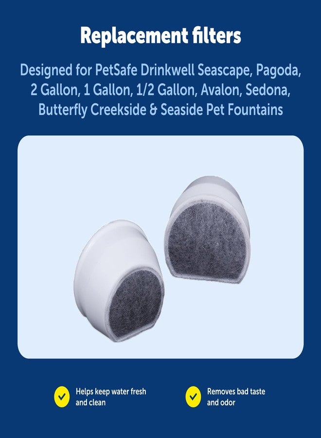 بيت سيف فلاتر كربون بديلة من PetSafe Drinkwell، فلاتر سيراميك لنافورة مياه للكلاب والقطط، عبوة من 4 قطع - Image 5