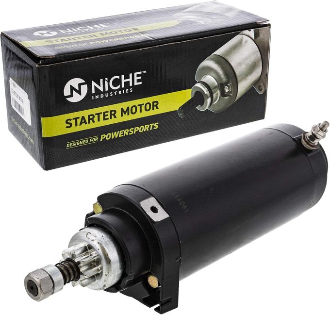 NICHE High Torque Starter Motor Assembly for Mercury Marine 50-884238T 135-200 HP 2.5L V-6