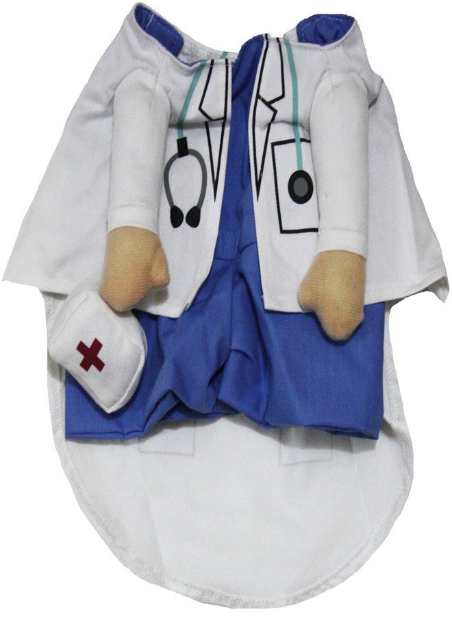 Petitebella Doctor Puppy Dog Costume (Large) - Image 1