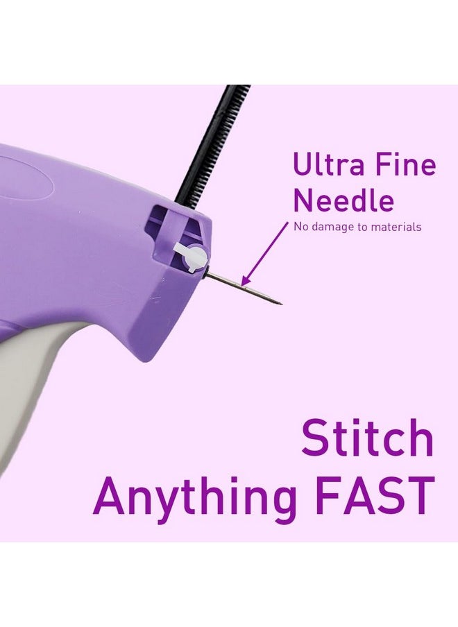 SUPVOX Supvox® Quick Clothing Fixer, Mini Tag Gun, Clothing Stitch Gun Quick Clothing Fixer Stitch Gun for Clothes Quick Tailoring Sewing Gun Clothing Price Label Tag Gun (5 Needles, 1000 Glue Needles)  - Image 4