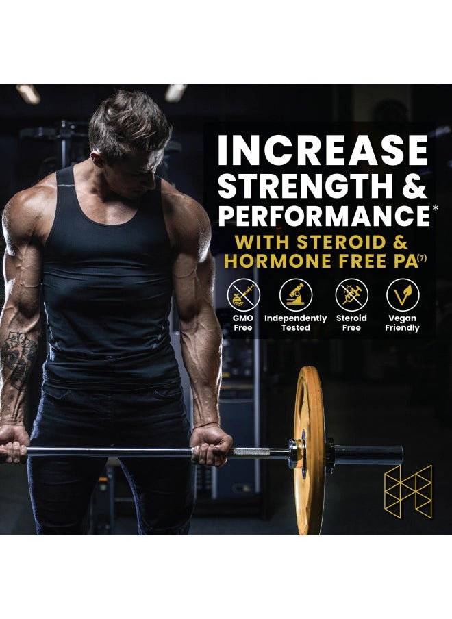 HPN HPN PA(7) Phosphatidic Acid Muscle Builder Top Natural Muscle Builder - Boost mTOR | Build Mass and Strength from Your Workout | 30 Day Supply  - Image 3