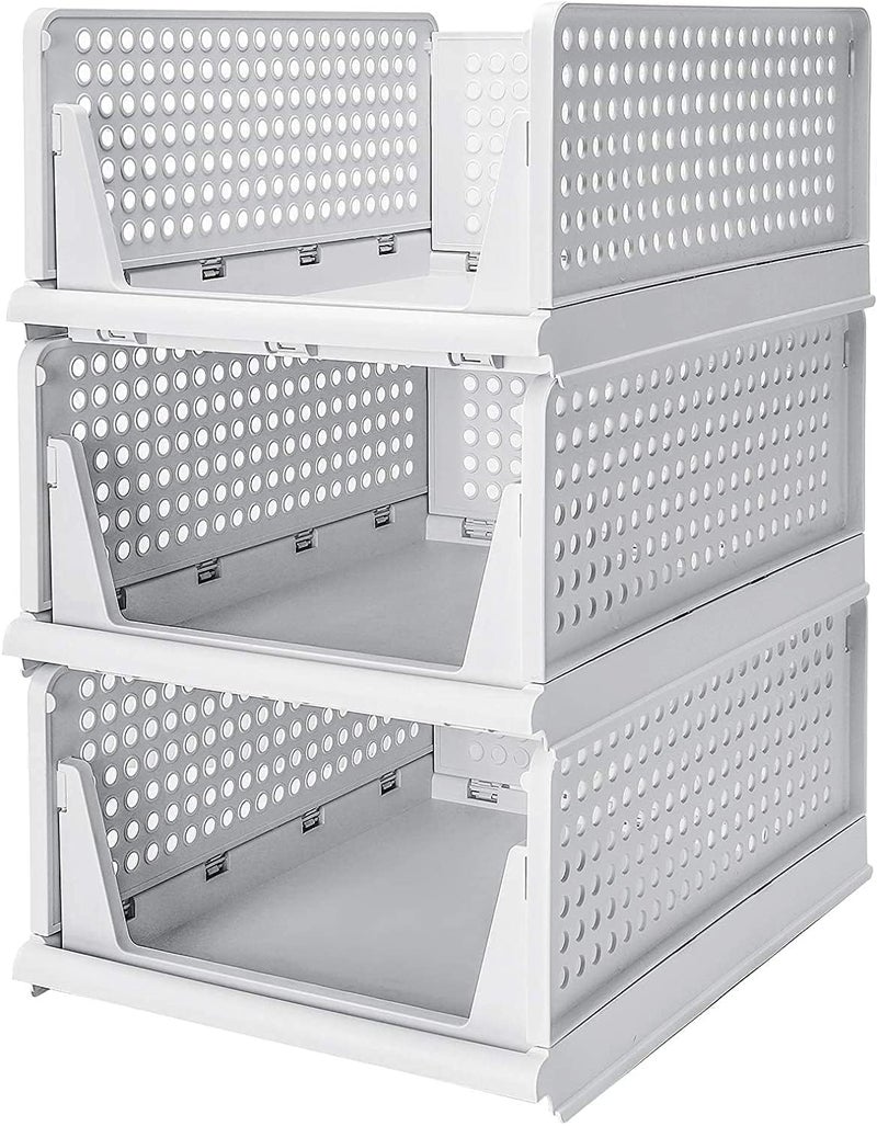 Rylan 1 Pieces Clothes Organizer For Wardrobe Cupboard Organizer For Clothes Foldable And Stackable Closet Organizer Drawer Organizer For Clothes, Almirah Space Organizer For Cupboard-White - Image 5
