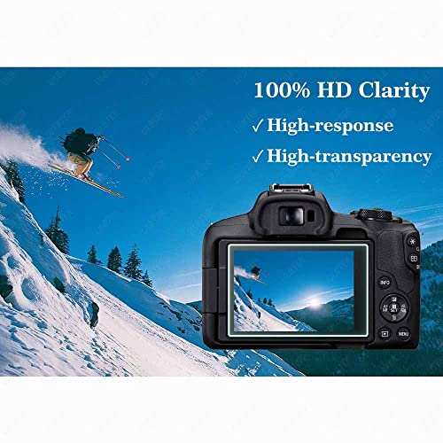 ULBTER Screen Protector for Canon EOS R50 EOS R8 EOSR50 Camera 9H Tempered Glass Edge to Edge Protection,Anti-Scrach Anti-Fingerprint Anti-Bubble [3 Pack] - Image 5