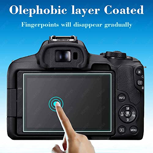 ULBTER Screen Protector for Canon EOS R50 EOS R8 EOSR50 Camera 9H Tempered Glass Edge to Edge Protection,Anti-Scrach Anti-Fingerprint Anti-Bubble [3 Pack] - Image 4