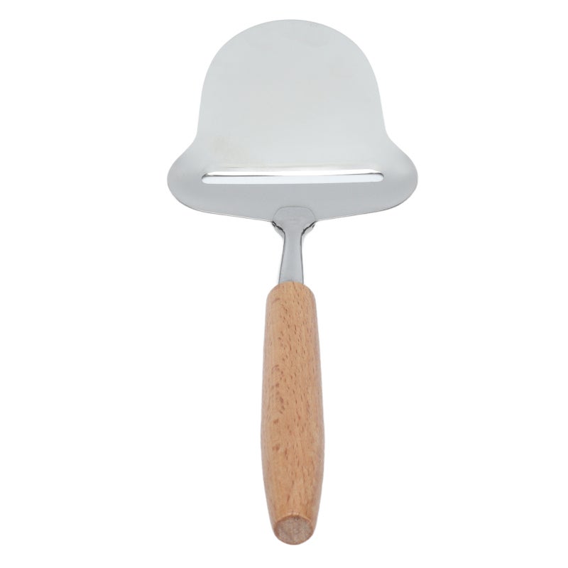 Stainless Steel Cheese Slicer: Beech Wood Handle, Dishwasher Safe - Adjustable Slice Thickness Cheese Cutter for Home Kitchen, Cheese Trays, Gift Giving - Image 5