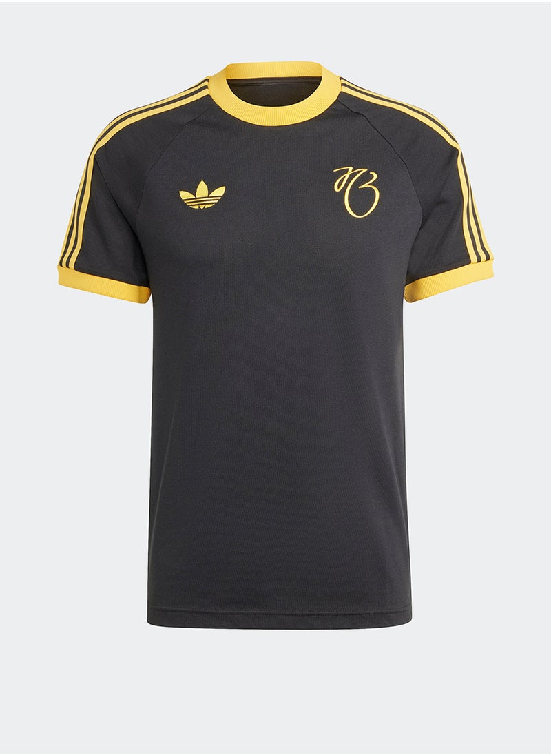 Adidas 3 Stripes Logo T-Shirt  - Image 5