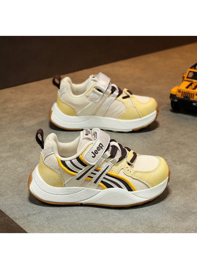 Color-blocked Sneakers, New Spring And Autumn Models, Girls' Sneakers, Trendy Boys' Running Shoes, Lightweight Children's Shoes
