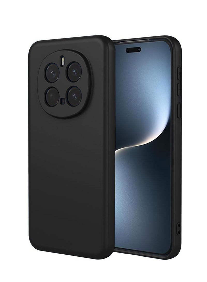 دبليو تيك غطاء جراب هونر ماجيك 7 برو 5 جي 2024 بريميوم سيليكون سائل ناعم - أسود - Image 1