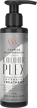 Charles Worthington ColourPlex Damage Reverse Intensive Treatment Deep Conditioner for Coloured Hair Leave In Conditioner Salon Hair Repair 150 ml - Image 1