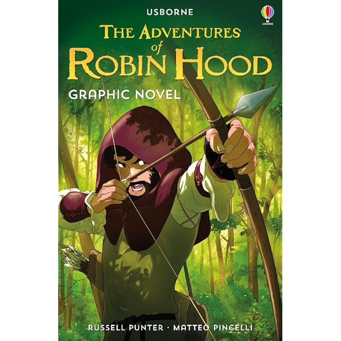 Usborne GB The Adventures of Robin Hood Graphic Novel