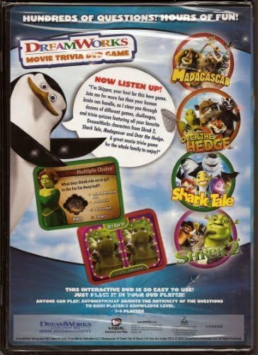 DreamWorks لعبة DVD تريفيا أفلام دريم ووركس - Image 2