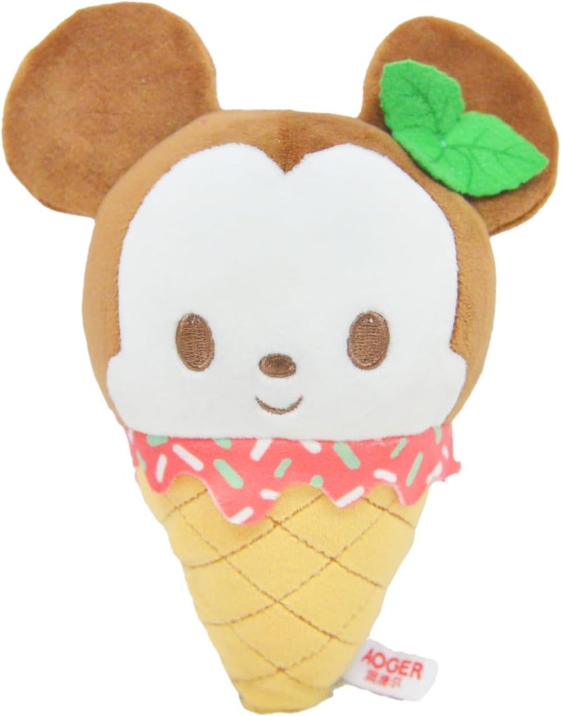 Disney Plush Mickey Ice Cream Collection 6-Inch