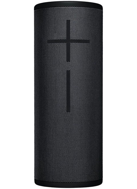 MEGABOOM 3 Portable Wireless Bluetooth Speaker (Powerful Sound + Thundering Bass, Bluetooth, Magic Button, Waterproof, Battery 20 Hours) - Night Black, Large