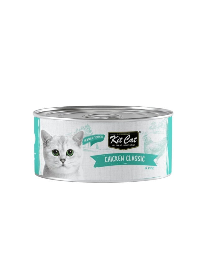 Kit Cat Kit Kat Canned Wet Food Classic Chicken 80g