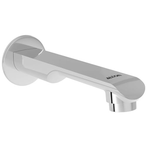 ALTON AXN9550, Brass, Bath Tub Spout with Wall Flange, Silver - Image 1