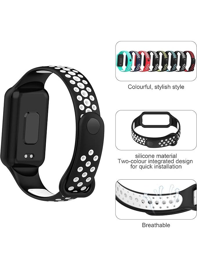 Smart Watch Strap Compatible with Xiaomi Redmi Band 2, Sport Silicone Replacement Wristband, Adjustable Bracelet Watch Band Accessories for Redmi Smart Band 2 - Image 5