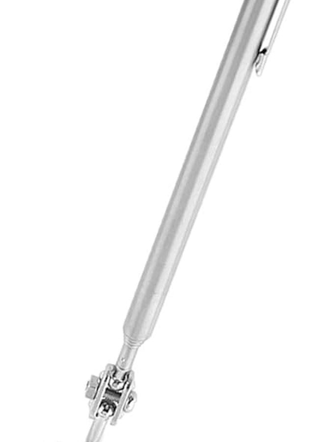 Telescopic Inspection Mirror 30mm Swivel Ball Joint Stainless Steel Adjustable Shaft 600mm Pen 30X600mm - Image 3