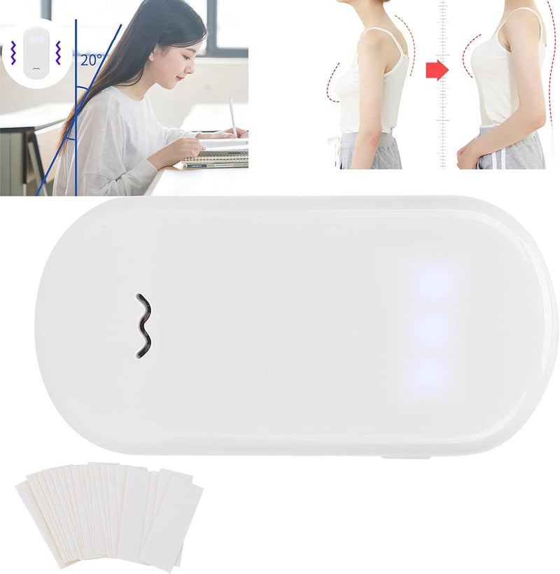 woobles Posture Reminder, Smart Posture Trainer and Corrector, Upper Back Trainer for Women and Men, Neck and Back Pain Support Device for Posture Management - Image 5