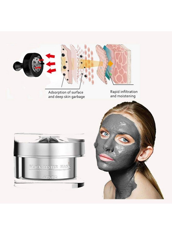 Find Back Facial Mask Magnetic Kit Moisturizing Magnetic Peel Off Face Mask Antiaging Skincare Mineralrich Natural Dead Sea Mud Mask Deep Pore Cleaning For Men And Women(50Ml) - Image 4