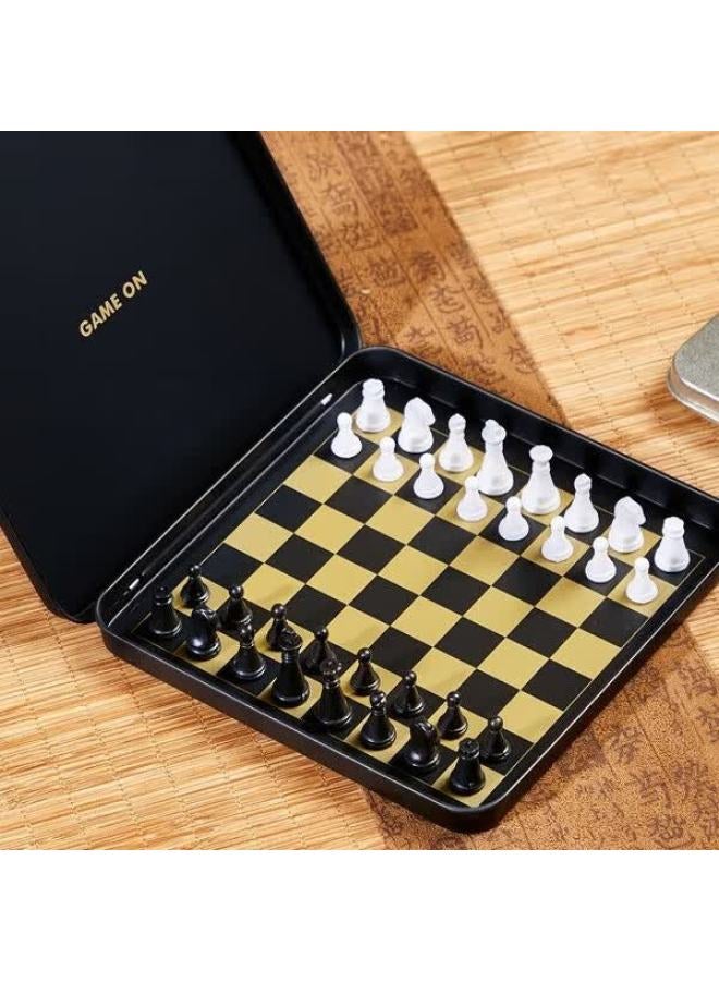 Murcia Outdoor Magnetic Portable Chess Set International Chess Compeion Children's Educational Puzzle Magnetic Chess Pieces Leisure International Chess - Image 1