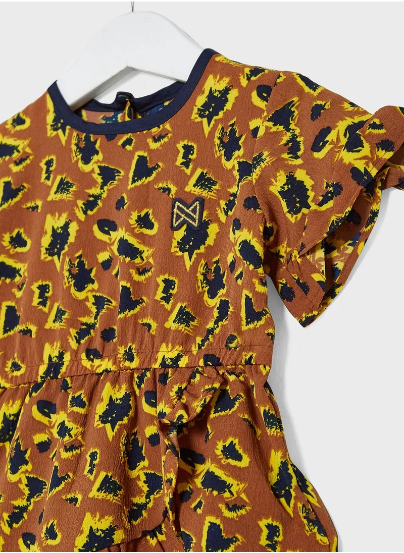 koko noko Kids Printed T-Shirt Dress
