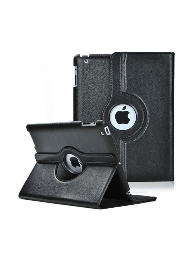 Loquat 360 Degree Rotatable Flip Cover For Apple iPad 2/3/4 Black - Image 3