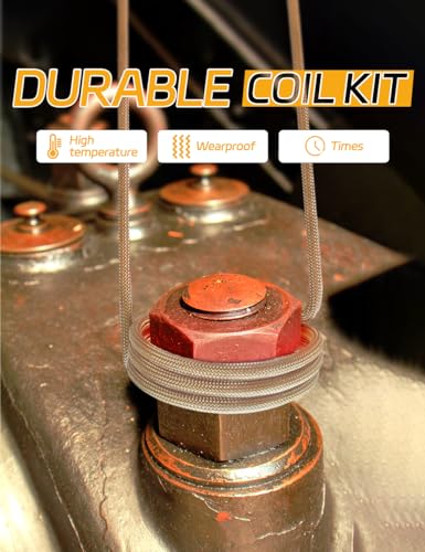 Solary 7Pcs Essential Induction Heater Coil Kit for Magnetic Induction Heater - Image 2