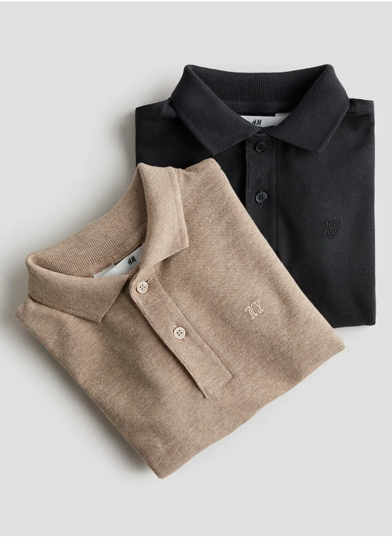 H&M Kids 2-Pack Polo Shirt