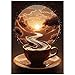 PPuzzling Sunset Coffee Puzzles for Adults 1000 Pieces Fantasy River Nature Landscape Art Jigsaw Puzzle Challenging Aesthetic Coffee Cup Puzzle for Home Wall Decor - Image 2
