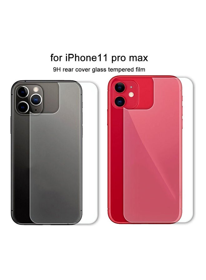 NIBEMINENT Tempered Glass Screen Protector For Apple iPhone 7/8 Plus/XS Max/11 Pro Max Clear - Image 1