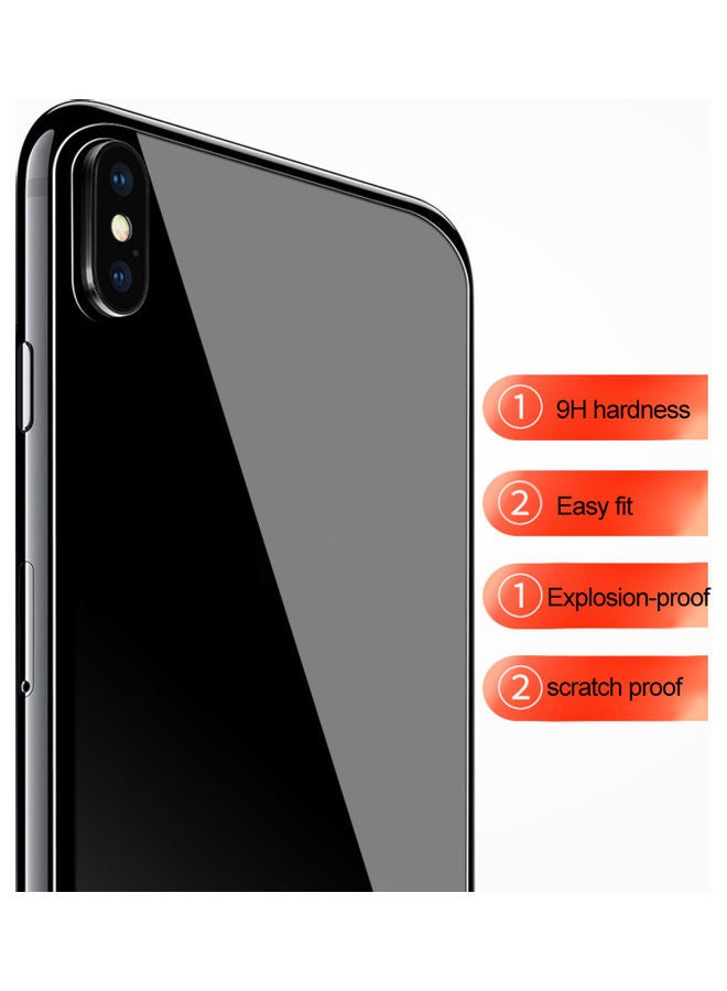 NIBEMINENT Tempered Glass Screen Protector For Apple iPhone 7/8 Plus/XS Max/11 Pro Max Clear - Image 4