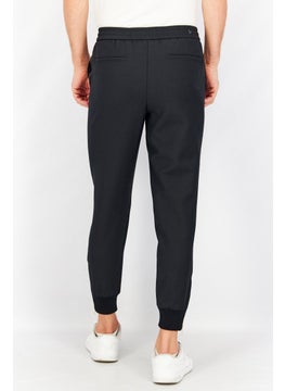 THE KOOPLES Men Regular Fit Solid Jogger Pants, Black  - Image 4