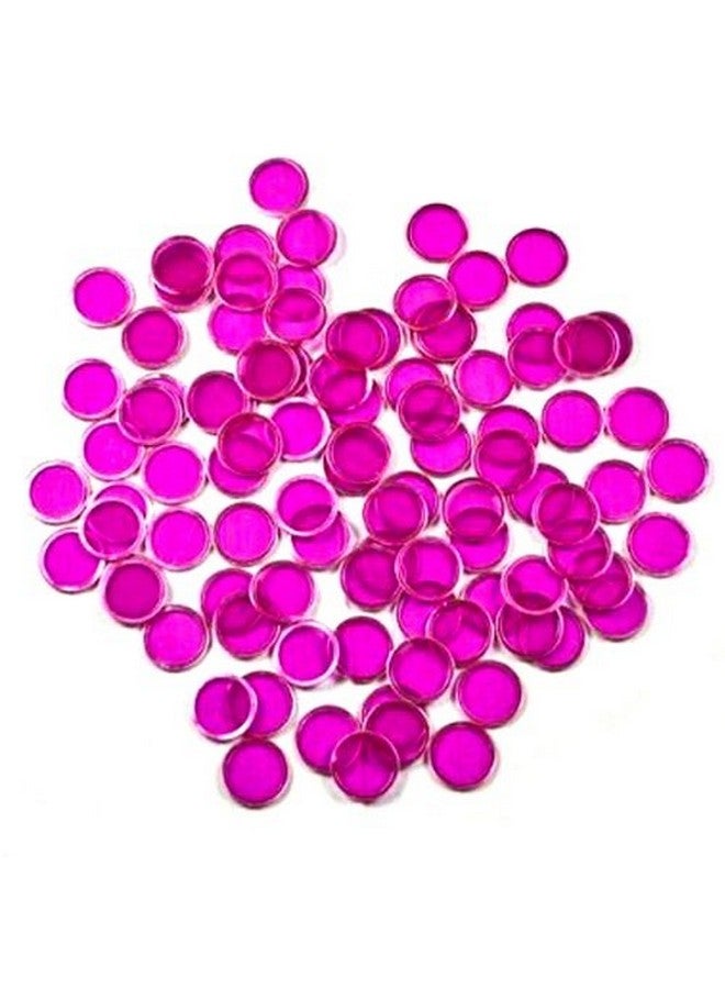 OTC Purple Magnetic Bingo Marker Chips 100 Pieces - Image 1