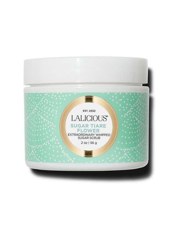 LaLicious Sugar Tiare Flower Extraordinary Whipped Sugar Scrub - Cane Sugar Body & Foot Scrub, Exfoliating & Moisturizing Skin Care with Coconut Oil & Honey, No Parabens (2oz) - Image 1